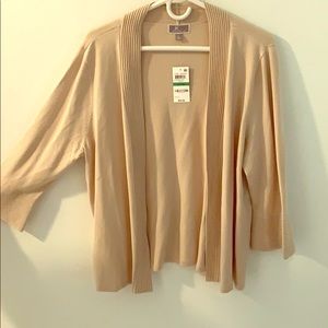 Tan Cardigan